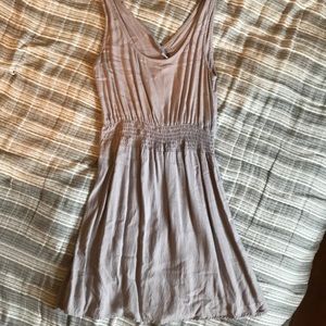 Super soft sleeveless dress with back cutout